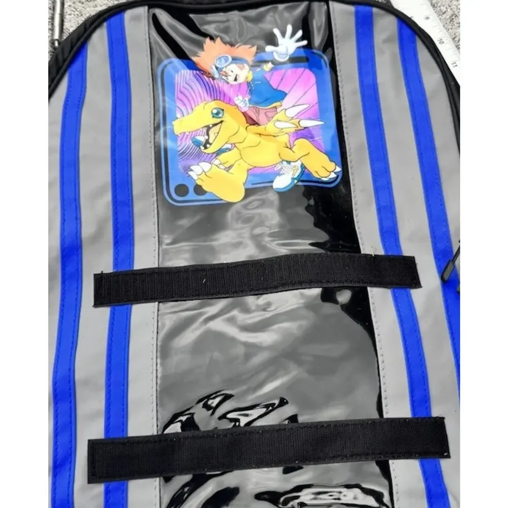 NOS Vintage Digimon Backpack Lunch Bag Set Agumon Tai Y2K Rare NWT- Hard To Find